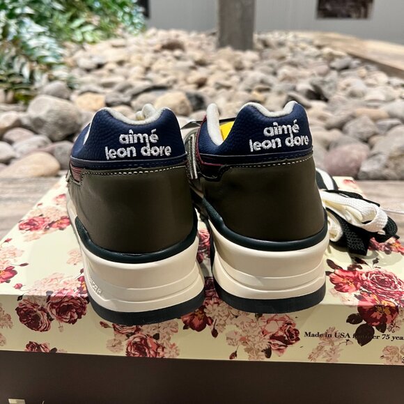 NIB New Balance 997 Aimé Leon Dore Made in USA Olive Men's Size US 10/UK 9.5 - Picture 9 of 11